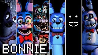 Evolution of Bonnie in FNAF (2014-2018)