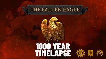 The Fall of the Roman Empire | Crusader Kings III | The Fallen Eagle Timelapse Mod | 1000 Years