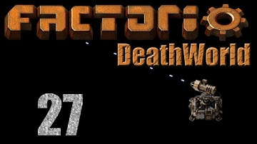 Factorio DeathWorld - Ep 27 Titanium And Green Belts