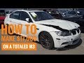 How Much Money Can You Make Rebuilding Salvage Cars? - E90 BMW M3 Throwback