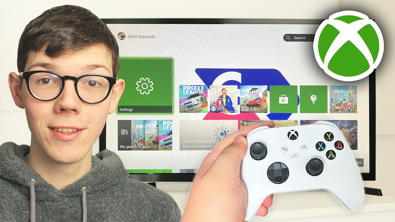 How To Set Custom Background On Xbox Series S X Full Guide YouTube