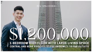 Skyline Residences  | 1 Bedroom Unit with High Floor in Central |  District 4