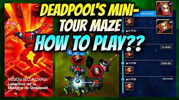 How The DEADPOOL´s MINI-TOUR MAZE Side Quest Works? | EXPLANATION and REWARDS | MCOC