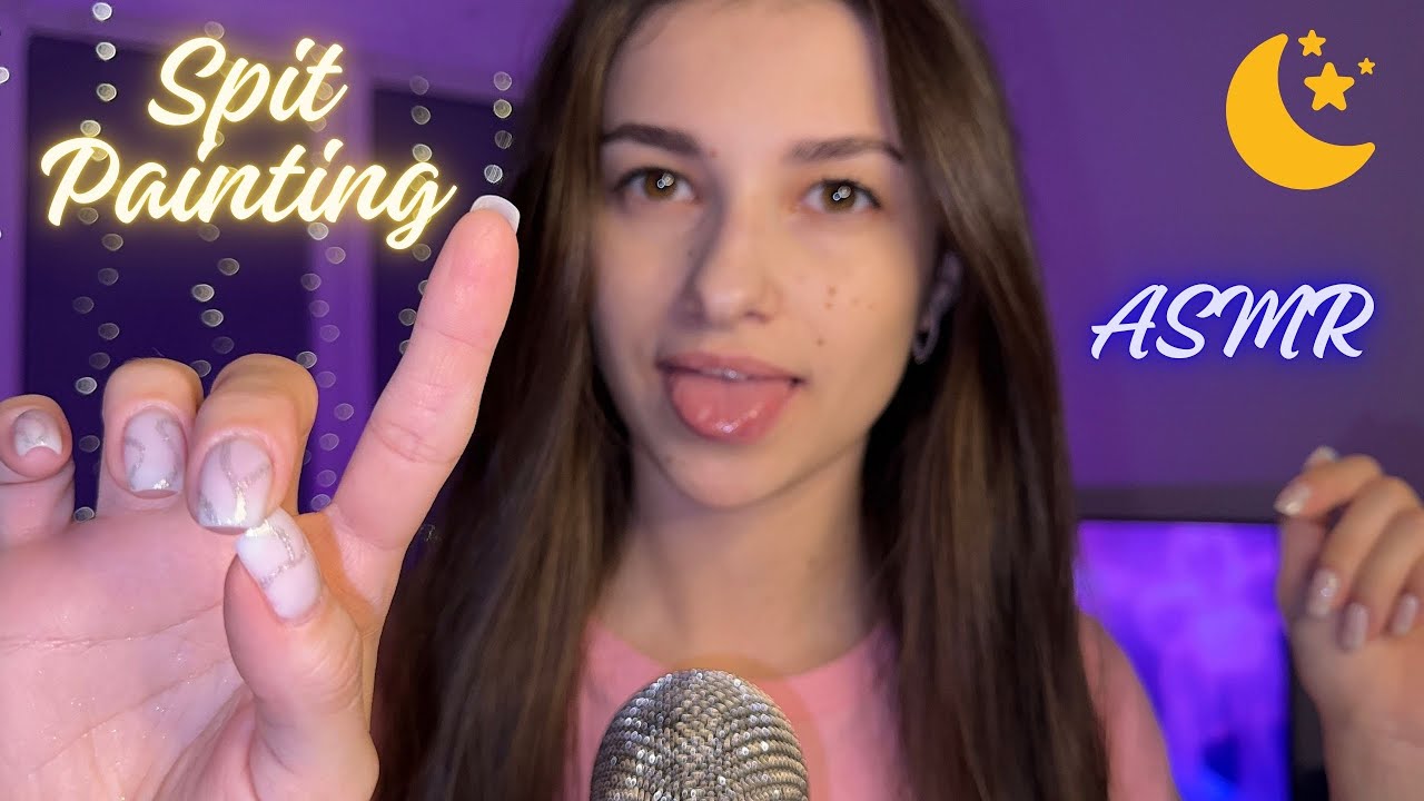 Asmr | Spit Painting & Mouth Sounds 👄💤