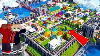 I Built the MOST SECURE VILLAGE in Minecraft!