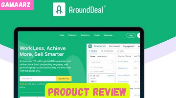 AroundDeal Review, Demo + Tutorial I Revolutionize your sales approach with AI-powered B2B solutions