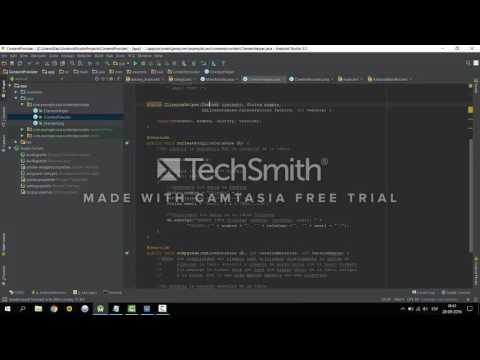 Tutorial Android - Content Provider