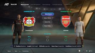 Bayer Leverkusen vs Arsenal | EA FC 26 | Gameplay Simulation