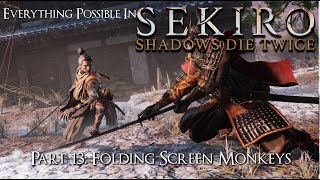 Sekiro: Shadows Die Twice Walkthrough - Everything Possible - Part 13: Folding Screen Monkeys screenshot 5