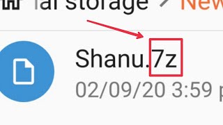 .7z Formats Not Open Problem Solve | 7-zip screenshot 1