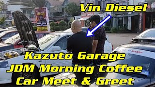 Vin Diesel Hadir Ke Kazuto Garage Morning Coffee Meet