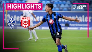 SV Waldhof Mannheim - Hallescher FC | Highlights 3. Liga | MAGENTA SPORT