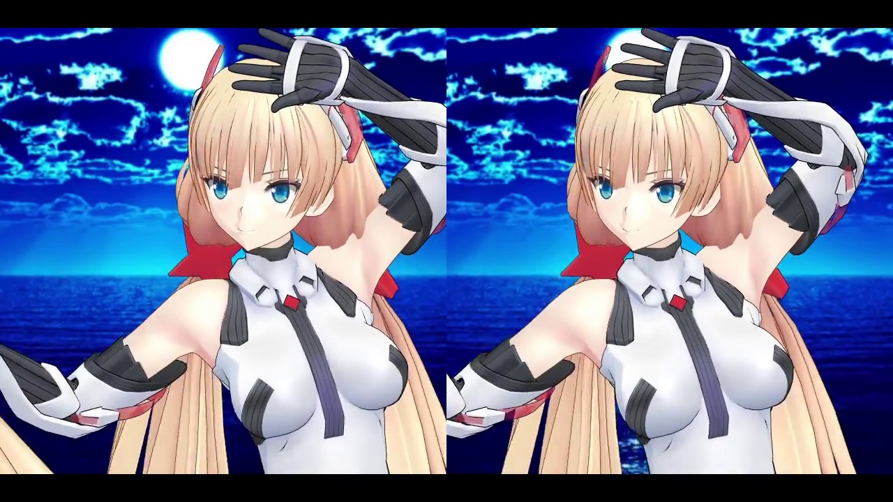 Mmd 虎視眈々 アンジェラ バルザック 立体視 Vr Youtube