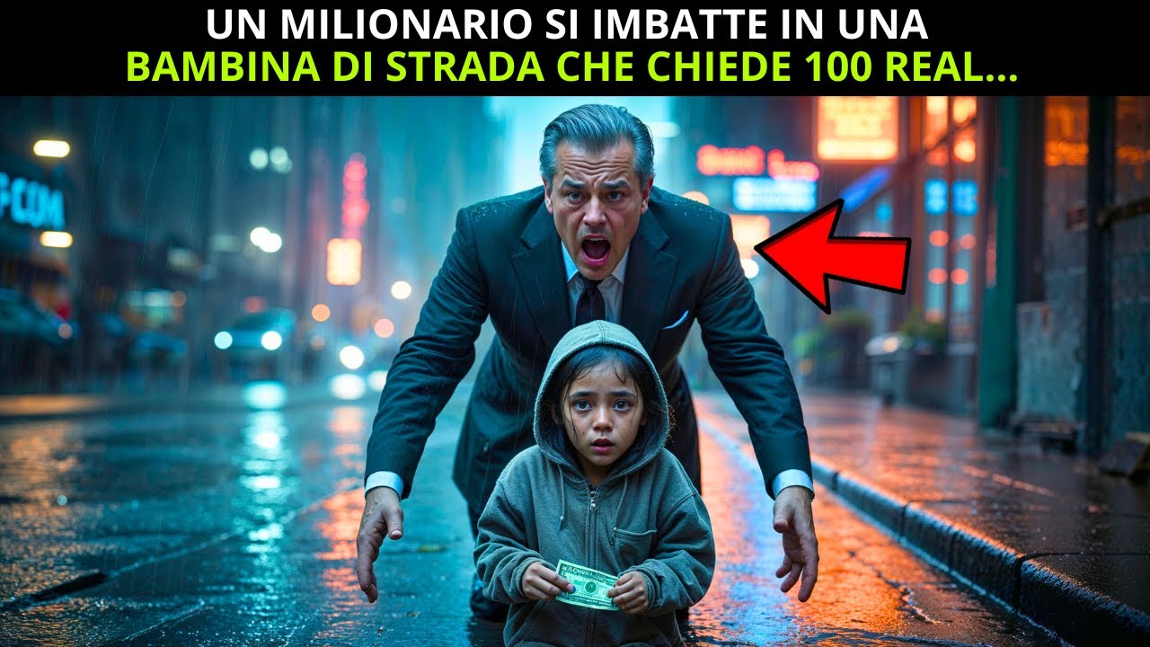 UN MILIONARIO SI IMBATTE IN UNA BAMBINA DI STRADA CHE CHIEDE 100 REAL ...