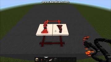 Minecraft: Redstone Lamps Flashing Lights Tutorial