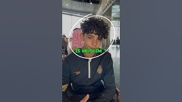 is Cristiano Ronaldo Jr Muslim?😱🤔  #shorts