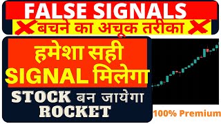 No False signals | Intraday trading Real Signals Method | Tradinglab