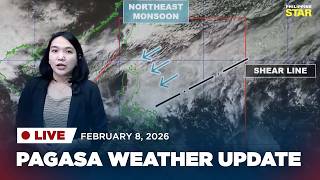 Livestream Pagasa Weather Update February 8, 2026