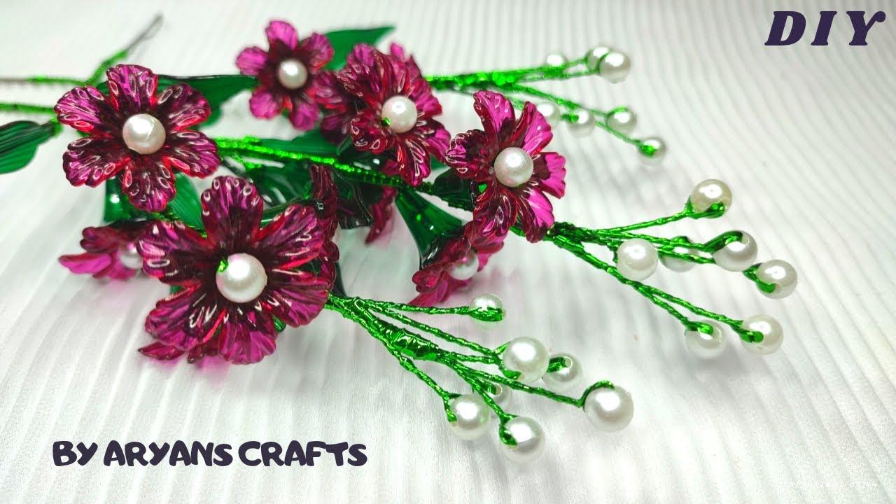 Tutorial Mudah Cara Membuat Bunga Sakura Akrilik