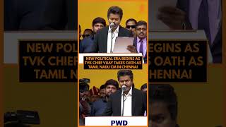 Vijay Takes Oath as Tamil Nadu CM in Historic TVK Political Earthquake
