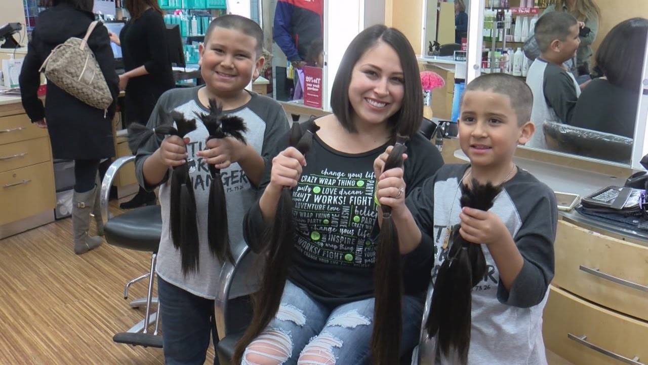 Albuquerque boys donate their hair to children fighting cancer
