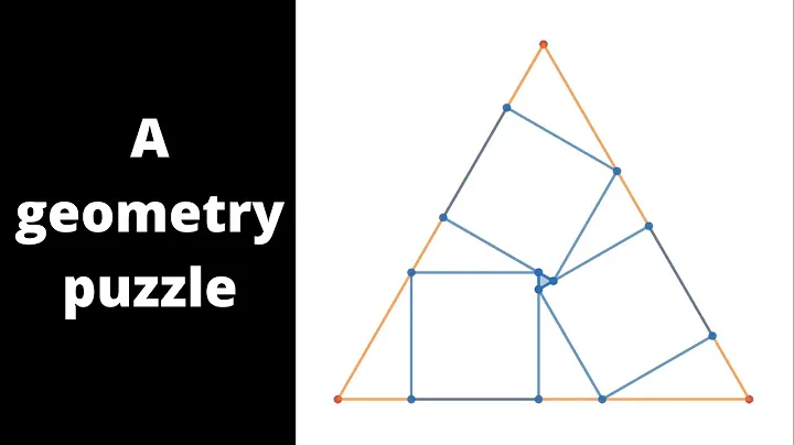 Three Squares in an Equilateral Triangle