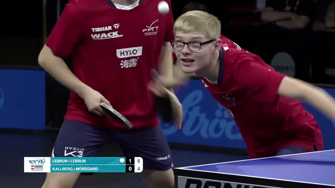 Felix Lebrun/Alexis L vs Truls Moregard/Anton K   FINAL   2024 European Championships