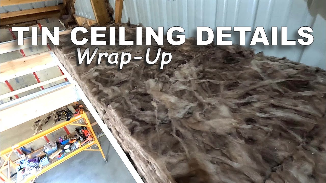 Установка металлического потолка ― Последние детали 😐