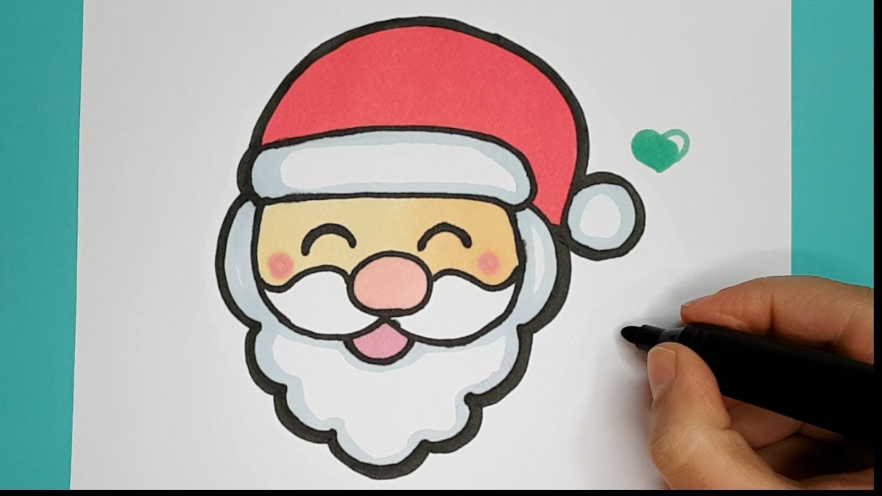 Really Very Easy Santa Claus Drawing - Pencil Sketch for Beginners || How  to draw Santa Claus Easy - YouTube