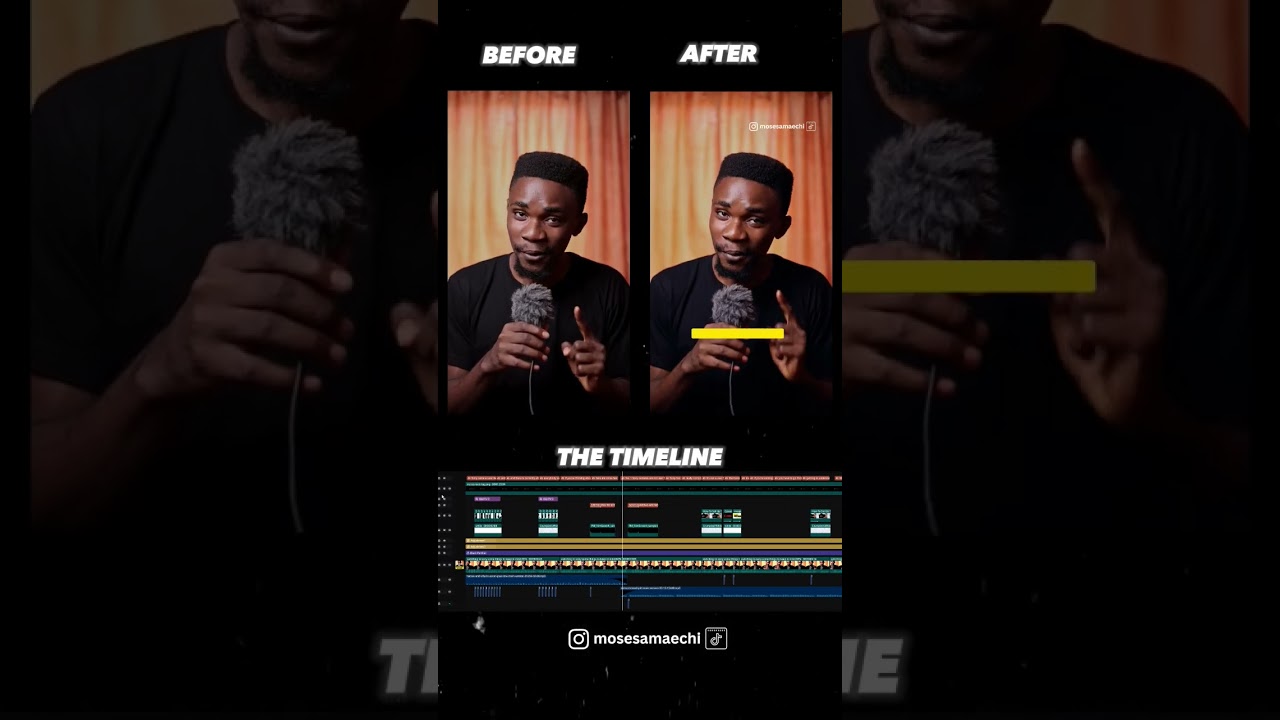 Before and After + Timeline Shortform Video Edit. Comment to book my Shortform