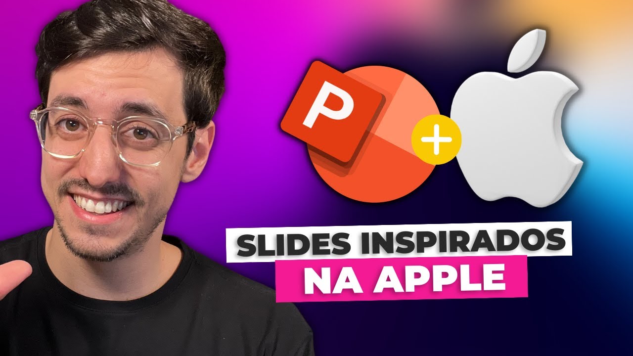 COMO FAZER UMA APRESENTAÇÃO EM POWERPOINT INSPIRADA NA APPLE [Tutorial ...