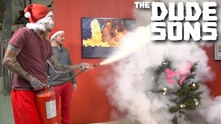 How To Decorate A Christmas Tree In 5 Minutes (With A Cannon!)