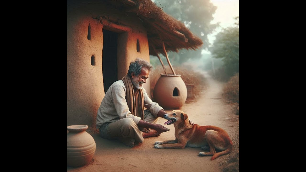 - "Waiting by the Door"  A Dog’s Silent Goodbye"  Uska Aakhri Intezaar – The Dog Who Waited"