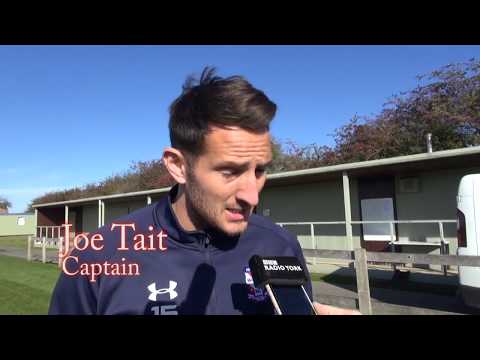 Joe Tait pre-match