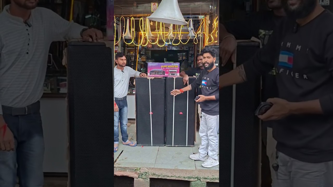 1500 watt amplifier machine 500 Watt powerful speaker JBL DJ setup