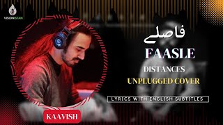 FAASLE | Kaavish | Coke Studio | Cover by Jyotiraditya Bhujang ft. Purva Sharma | Lyrics