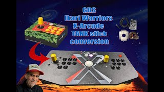 Make your GRS Ikari Warriors Super Stick an X-Arcade TANK..