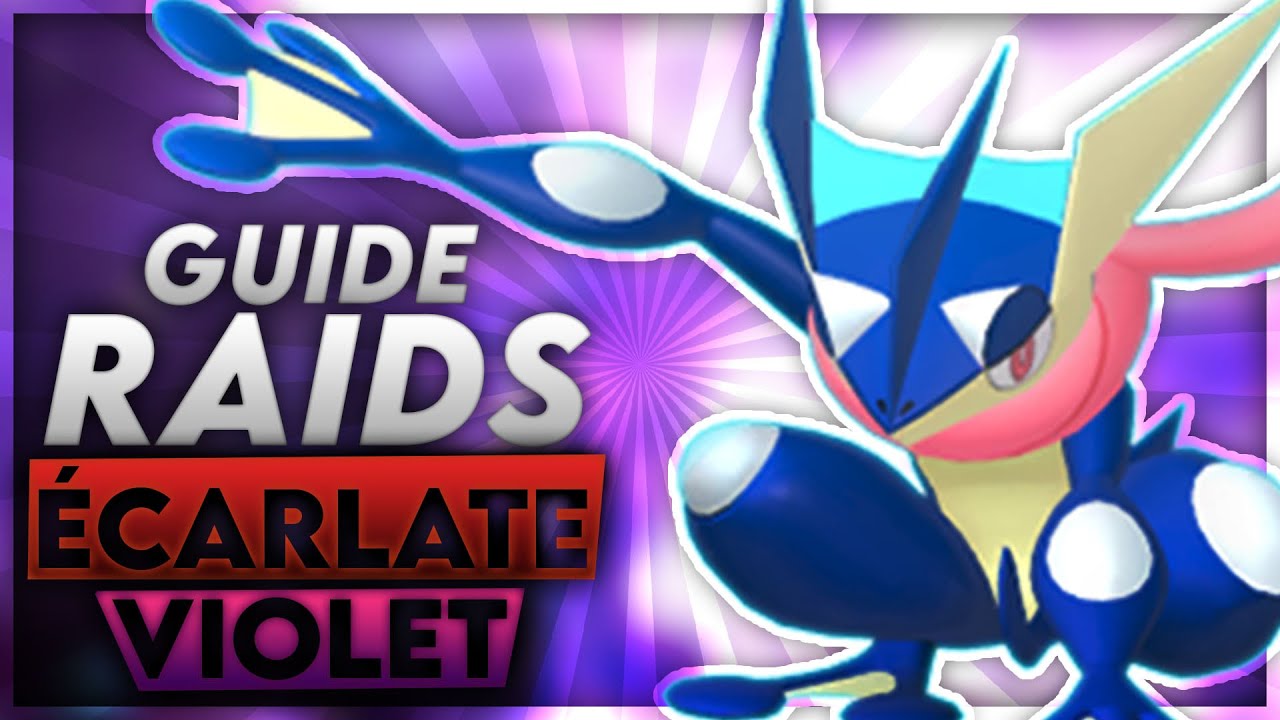 Comment BATTRE les raids AMPHINOBI 7 ÉTOILES - Pokémon Écarlate