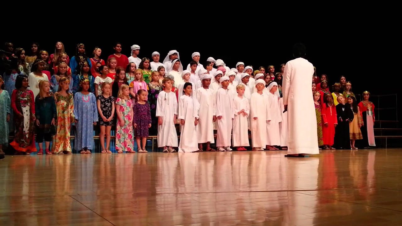 Emirates Literature Festival 2014 Rehearsal- National Anthem