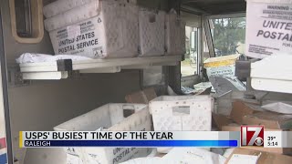 USPS in midst of busiest time of the year