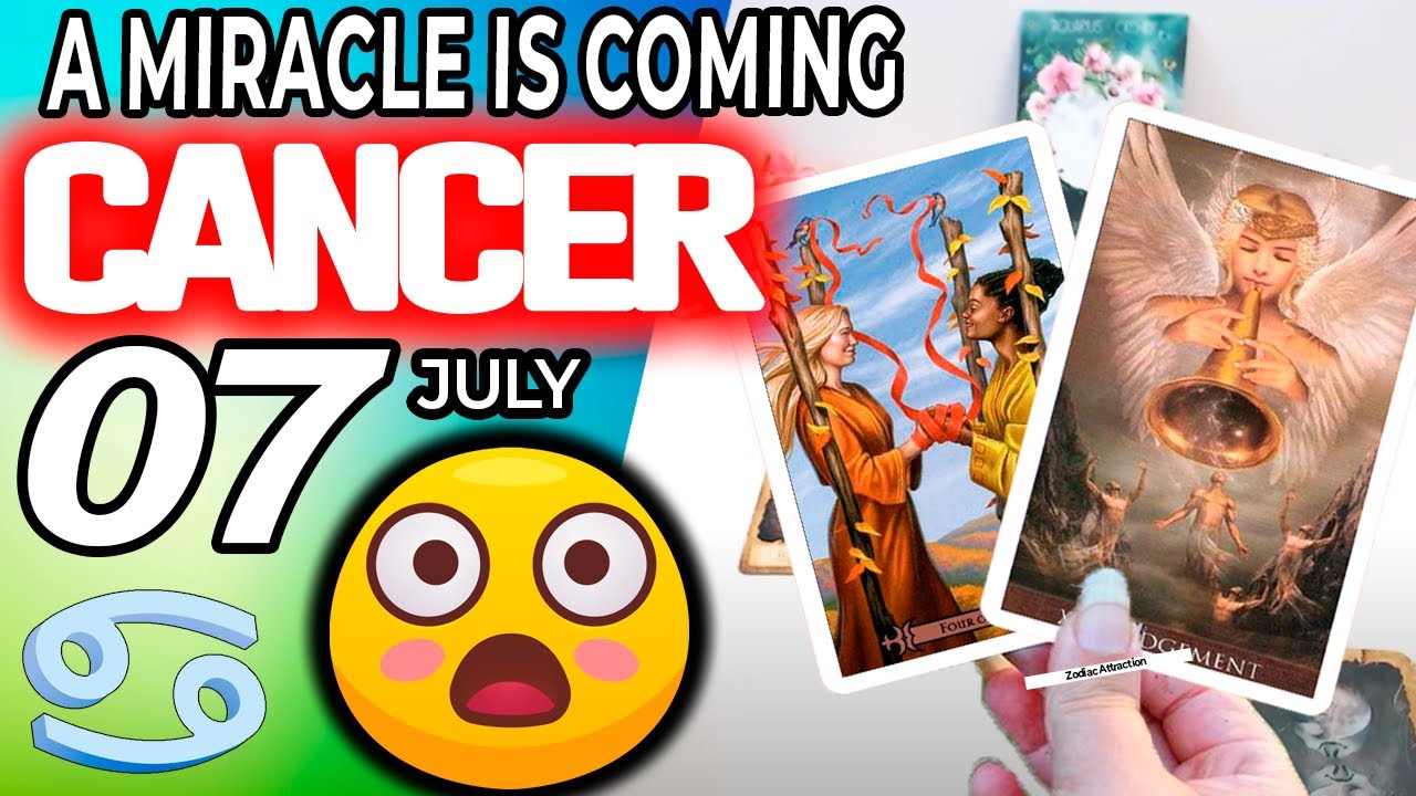 Cancer ♋ ❎ A MIRACLE IS COMING ❎ horoscope for today JULY 7 2023 ♋cancer tarot JULY 7 2023