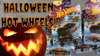 HALLOWEEN HOT WHEELS OPENING AND REVIEW!!