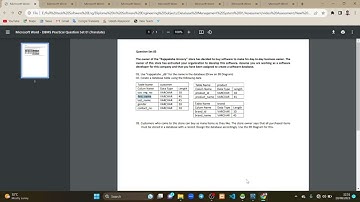 Database Management System - MySQL - 3