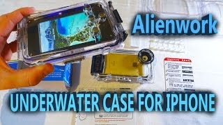 Alienwork Underwater Case for Iphone SE/5/5S/5C