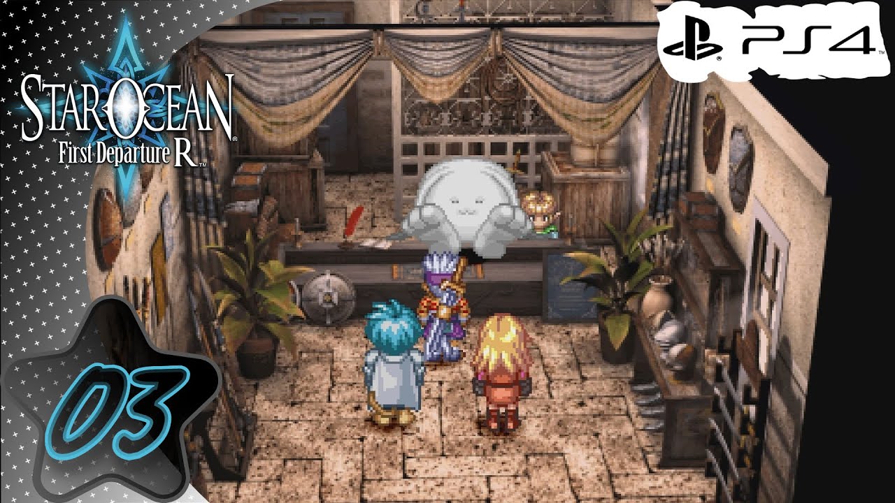 Star Ocean: First Departure R (Part 3 | PS4 | Blind Playthrough