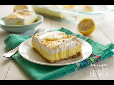 Lemon Cheesecake Pudding Dessert