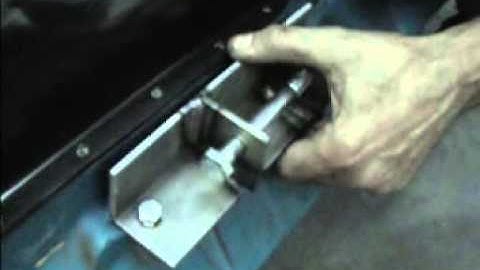 Engine Block Mount Installation