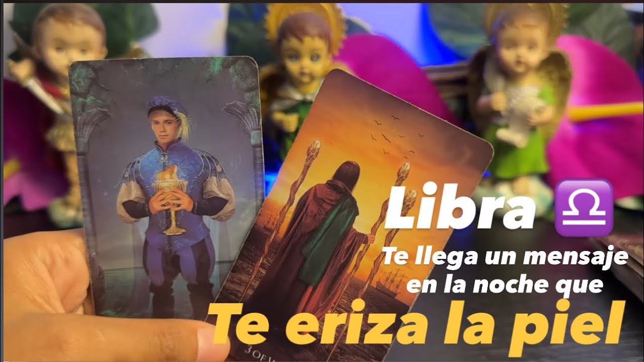 LIBRA | TE LLEGA UN MENSAJE Y SE TE ERIZA LA PIEL 😱 ALGUIEN PLANEA ENAMORARTE -EL PASADO SE MOSTRARÁ