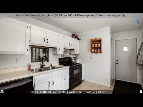 5625 Elizabeth Lake Road, Waterford Twp, MI home video tour