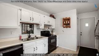 5625 Elizabeth Lake Road video tour